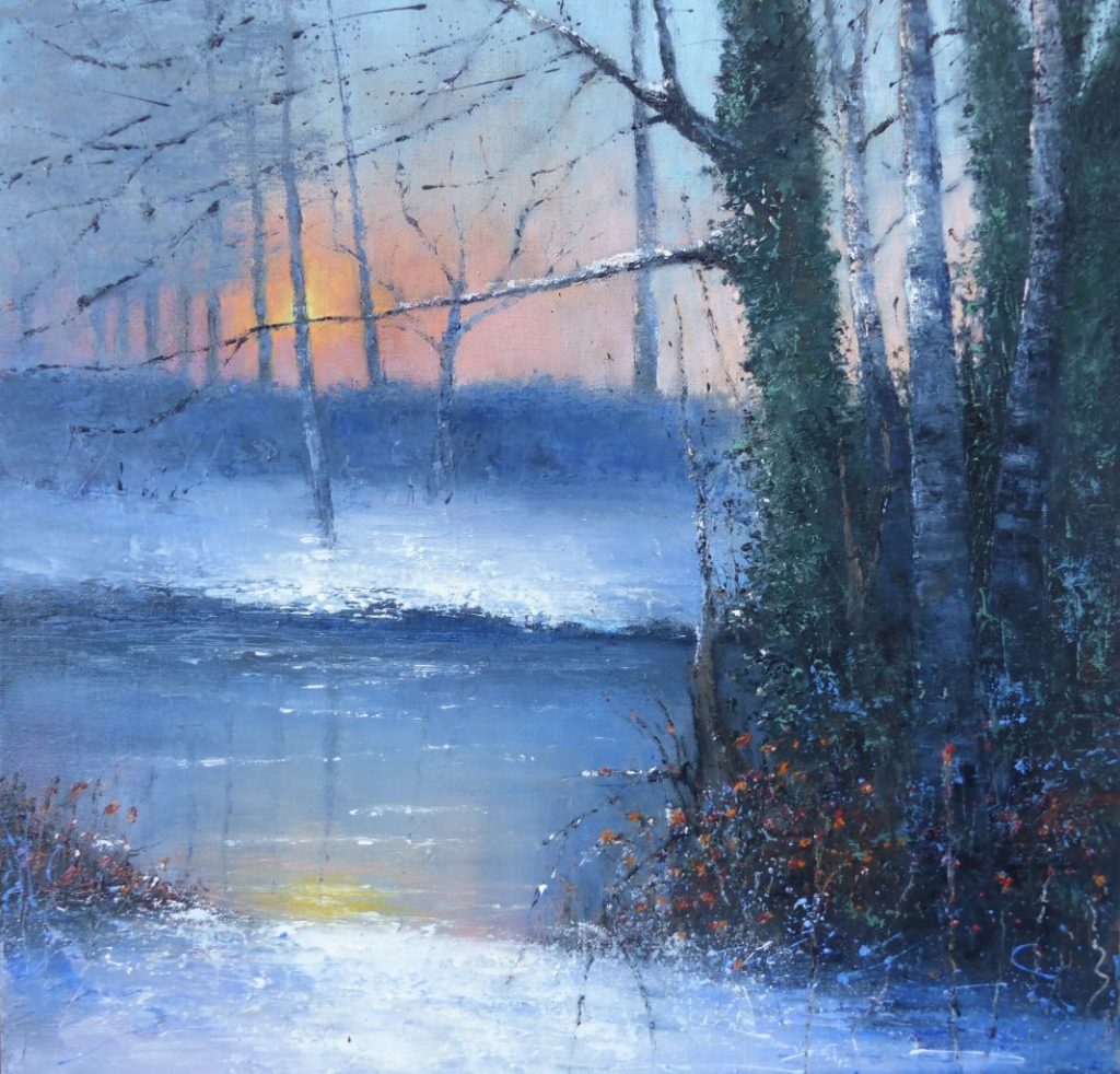 Winter Light on the River